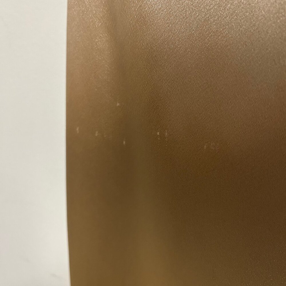 Azazie Clarice Gold Metallic Satin Bridesmaid Dress Sz 6 EUC - Picture 12 of 12